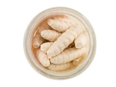 Berkley Gulp Honey worm 3,3cm f.milky white